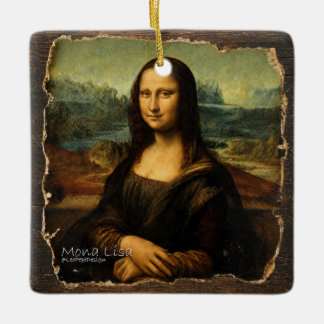 MONA LISA, de Joconde, Keramisch Ornament