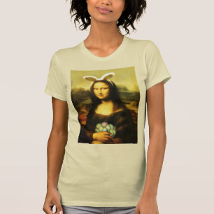Mona Lisa, de paashaas T-shirt
