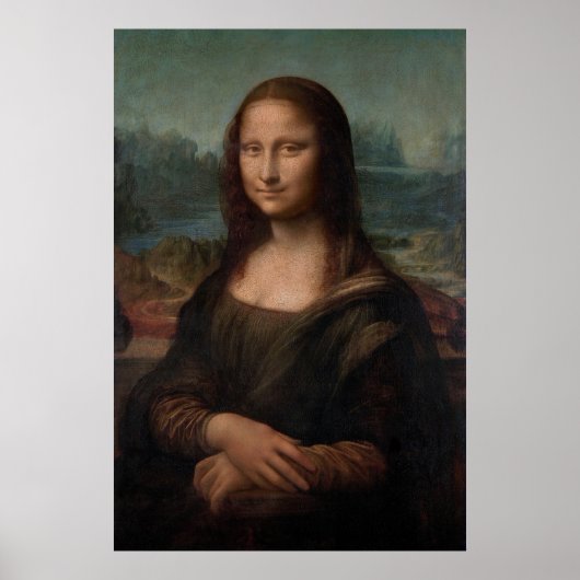 Mona Lisa del Giocondo Poster (Voorkant)