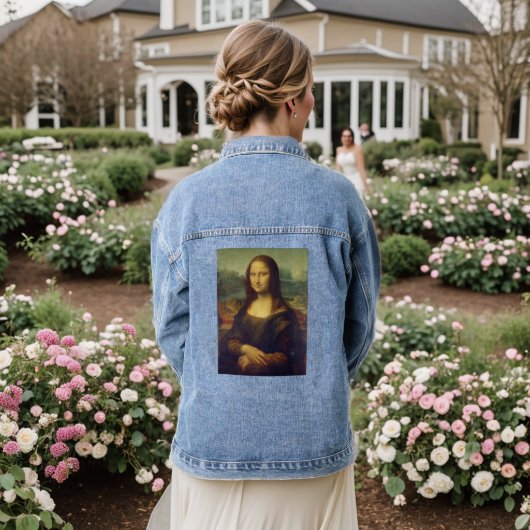 MONA LISA Denim jean jas Denim Jacket (Huwelijk Achterkant)