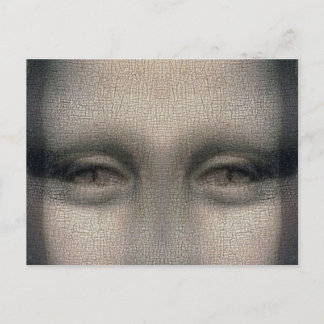 Mona Lisa Dracula Eyes Briefkaart