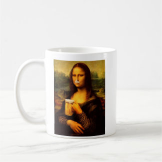 Mona Lisa drink bierbierliefhebbers Koffiemok