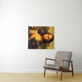 Mona Lisa drink bierbierliefhebbers Wandkleed (In Situ (horizontaal))