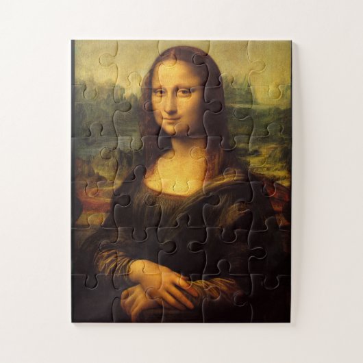 MONA LISA EASY JIGSAW PUZZLE (Vertical)