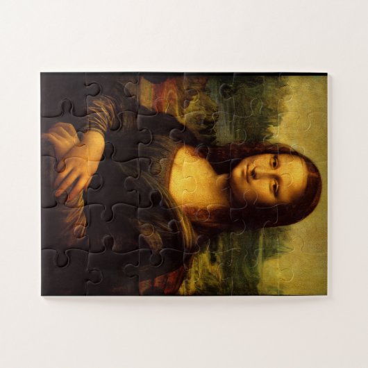 MONA LISA EASY JIGSAW PUZZLE LEGPUZZEL (Horizontaal)