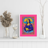 Mona Lisa Email Wall Art Poster