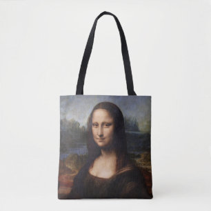 Mona Lisa en Leonardo da Vinci/ Italië Draagtas