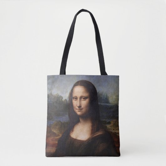 Mona Lisa en Leonardo da Vinci/ Italië Draagtas (Voorkant)