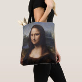 Mona Lisa en Leonardo da Vinci/ Italië Draagtas (Dichtbij)