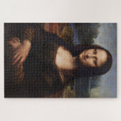 Mona Lisa en Leonardo da Vinci/ Italië Legpuzzel (Horizontaal)
