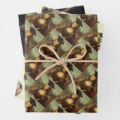 Mona Lisa en Vrienden Afstuderen Inpakpapier Vel (In situ)