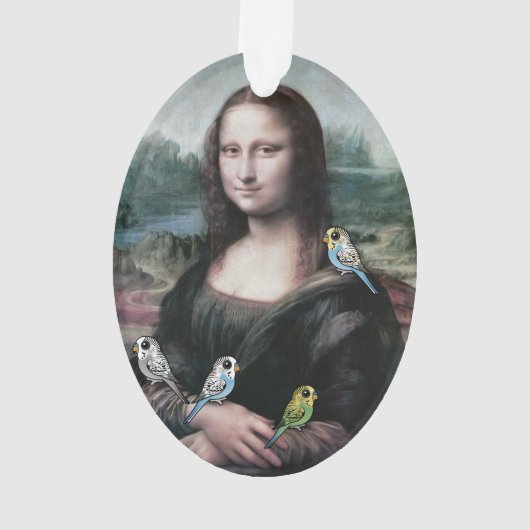 Mona Lisa et perruches (dos)