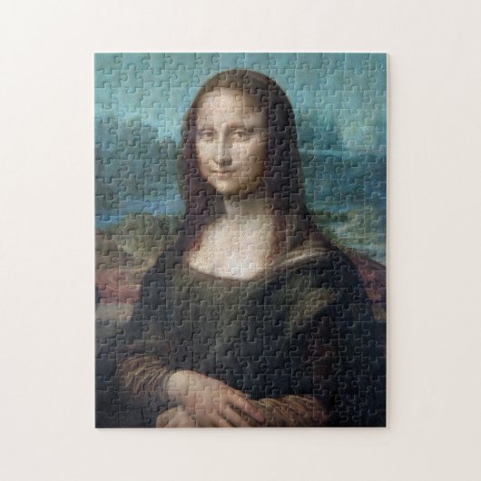 Mona Lisa Famous Visual Arts Leonardo da Vinci Dai Legpuzzel (Verticaal)