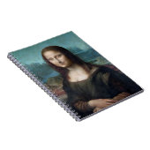 Mona Lisa Famous Visual Arts Leonardo da Vinci Pai Notitieboek (Rechterzijde)