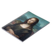 Mona Lisa Famous Visual Arts Leonardo da Vinci Pai Notitieboek (Linkerzijde)