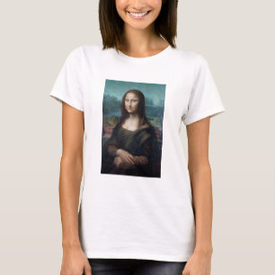 Mona Lisa Famous Visual Arts Leonardo da Vinci Pai T-shirt