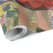 Mona Lisa Fun Zodiac Whimsical Cadeaupapier (Rol Hoek)