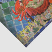 Mona Lisa Fun Zodiac Whimsical Tissuepapier (Detail)