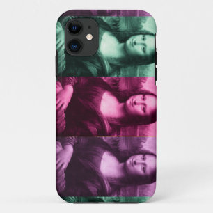 Mona Lisa Green Pink Paars iPhone 11 Hoesje