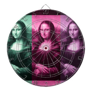 Mona Lisa Green Pink Paars Dartbord
