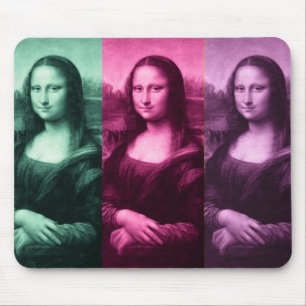 Mona Lisa Green Pink Paars Muismat