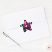 Mona Lisa Green Pink Paars Ster Sticker (Envelop)