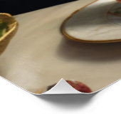 Mona Lisa & haar kat - Zomer vibes \ Perfect Poster (Hoek)