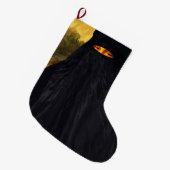 Mona Lisa Hidden Behind Burqa Grote Kerstsok (Voorkant (Hangend))