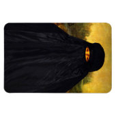 Mona Lisa Hidden Behind Burqa Magneet (Horizontaal)