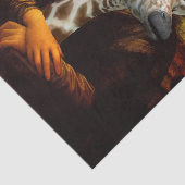 Mona Lisa houdt van Giraffes Tissuepapier (Detail)