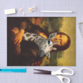 Mona Lisa houdt van Giraffes Tissuepapier (Craft)