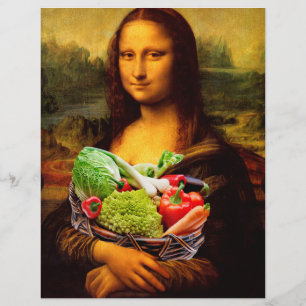 Mona Lisa houdt van groenten