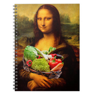 Mona Lisa houdt van groenten Notitieboek