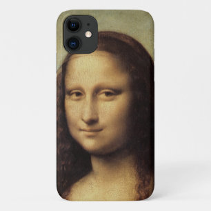 Mona Lisa in detail door Leonardo da Vinci iPhone 11 Hoesje