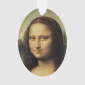 Mona Lisa in detail door Leonardo da Vinci Ornament (voorkant)