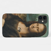  "Mona Lisa" iPhone 11 Hoesje (Achterkant (horizontaal))