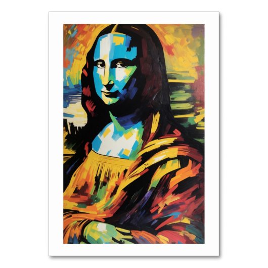 Mona Lisa Kaart (Voorkant)
