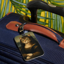 Mona Lisa Kat Parodie Renaissance Kunst