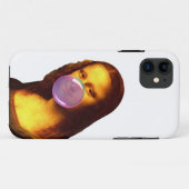 Mona Lisa Kauwgum Bubble Case-Mate iPhone Case (Achterkant (horizontaal))