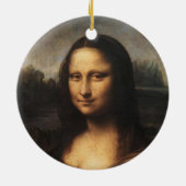 Mona Lisa Keramisch Ornament (Achterkant)