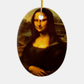 Mona Lisa Keramisch Ornament (Voorkant)