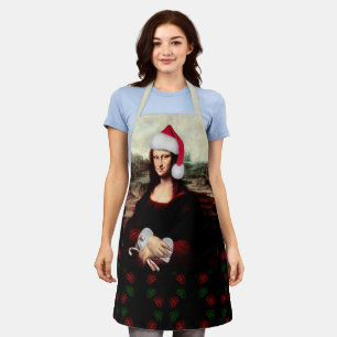 Mona Lisa Kerstmanchet Kerstmis Schort