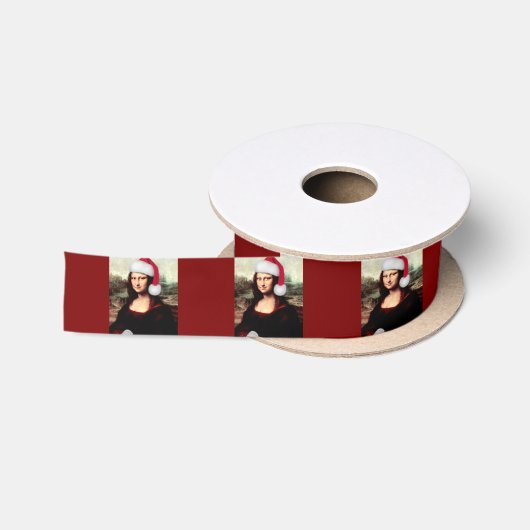 Mona Lisa Kerstmuts Kerstmis Lint (Spoel)