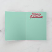 Mona Lisa Kersttrui Feestdagen Kaart (Binnen)