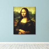 Mona Lisa, kunstschilderij Canvas Afdruk (Insitu (Houten vloer))