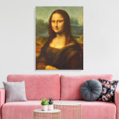 Mona Lisa, La Joconde, 1503, ingediend door Leonar Canvas Afdruk (Insitu (Woonkamer))