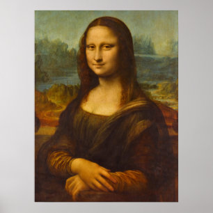 Mona Lisa, La Joconde van Leonardo da Vinci Poster