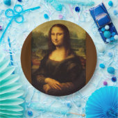 Mona Lisa ... Leonardo da Vinci ~ 1503-1517 Papieren Bordje (Feest)