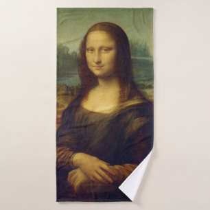 Mona Lisa, Leonardo da Vinci Badhanddoek