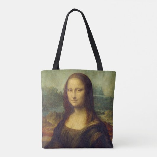 Mona Lisa, Leonardo da Vinci Draagtas (Achterkant)
